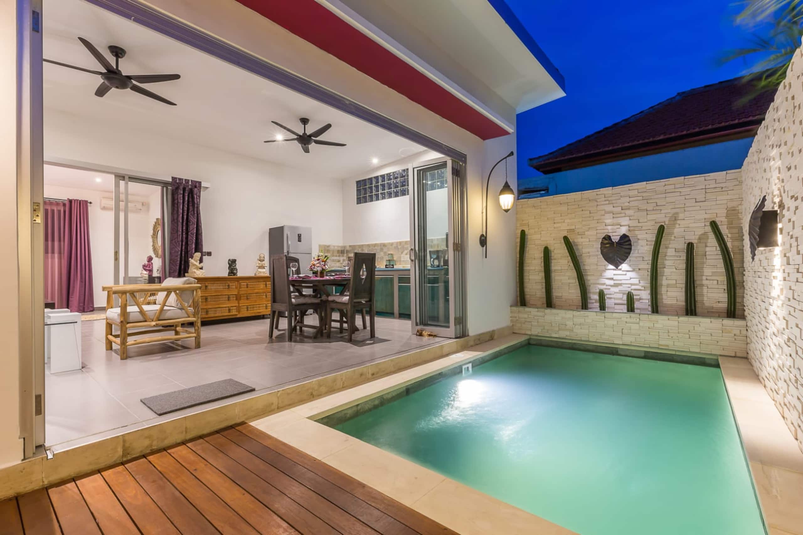 BrandNew 1 bedr villa with private Pool 5min beach — photo 1